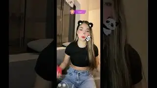 Beautiful Girl Periscope Live_17 💚💙💛 