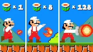King Rabbit: Every Fire Flower Make Mario Powerful