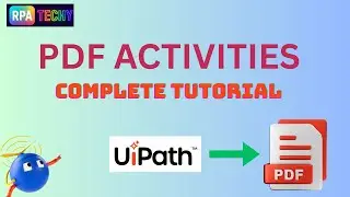 UiPath PDF Automation Tutorial | Invoice Extraction with Split Function + Gen AI Explained!