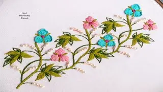 New hand embroidery video exhibition for beginners