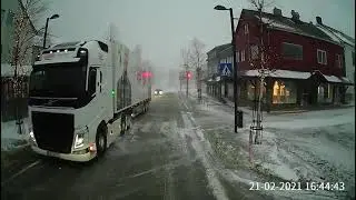 Рейс по fv17. Мокрый лёд.