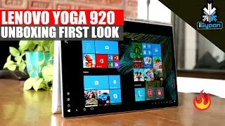 Lenovo Yoga 920 4k Unboxing :  Power House Convertible Laptop