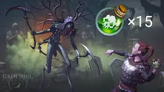 Как Использовать Ядовитые Бомбы? Аисса#34  Grim Soul: Dark Fantasy Survival. 2.6.0