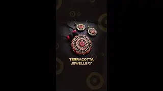 Clay Jewellery l Handmade jwellery l Accessories l DIY l terracota jewellery l 1minvideo l claycraft