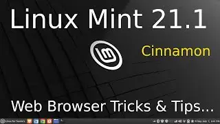 Linux Mint 21.1 - Cinnamon - Tips & Tricks on 4 Web Browser's .