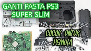 HOW TO DISASSEMBLY PS3 SUPER SLIM EASLY FOR CLEANING AND CHANGE THERMAL PASTE