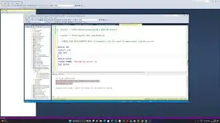 34. SQL SERVER   EXCEPTION HANDLING | RAISE ERROR | THROW