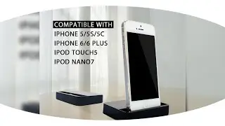 White iPhone dock Unboxing&Review