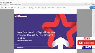 Fino Payment's Bank Passbook Print &  Account Statement's