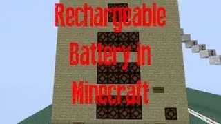 Rechargeable Battery in Minecraft