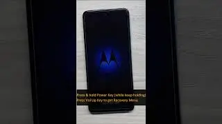 How to Reset Screen Lock [ Moto G22 ] - Hard Reset in 60 seconds #shorts #reels