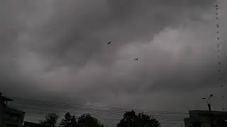 Furtuna Botosani- Thunderstorm & lightning strikes with Thunder sounds! Heavy Rain! 20.06.2021