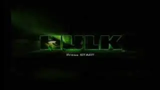 Hulk Title Screen & Intro (GCN)