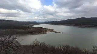 С Праздником всех!!! Посёлок Кизиловое.Партизанское водохранилище. 7 апреля 2021.