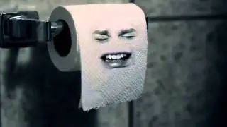 Funny Toilet paper Talking