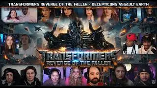 DECEPTICONS INVADE EARTH! Transformers Revenge of the Fallen Reaction Mashup | Full HD