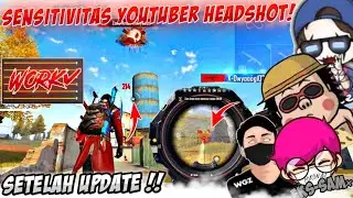 AUTO'HEADSHOT❗SENSITIVITAS  YOUTUBER INDONESIA TERBARU 2022|WILLIAM GZ, EKSSAM, KOPRAL JONO, BSK LIE