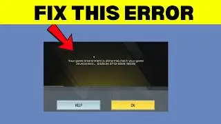 Fix COD Mobile Game Environment Is Abnormal (Easy Fix)