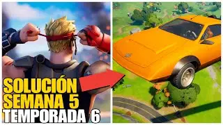 Consigue estar 2 segundos en el aire dentro de un vehículo en FORTNITE TEMPORADA 6, CAPÍTULO 2