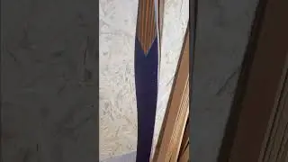 Ассирийский лук , прозрачный фиолетовый стеклопластик 😉