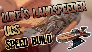 Lego Luke Skywalker's Landspeeder UCS Speed Build - Set 75341 #lego #legostarwars