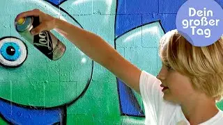 Kjell sprayt Graffiti | Dein großer Tag