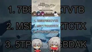 1.2 HSR redeem codes #honkaistarrail #honkaistarrailgameplay #starrail