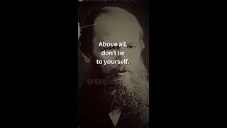ABOVE ALL DON'T LIE TO YOURSELF 