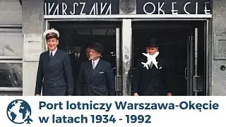 Port lotniczy Warszawa Okęcie w latach 1934 - 1992 na archiwalnych fotografiach