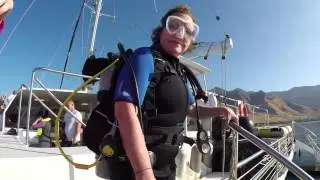 She Dove Way Down Deep!