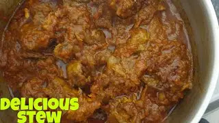how to cook Nigeria stew African food recipes