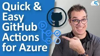 How to deploy automatically a new website with the GitHub Actions to Azure