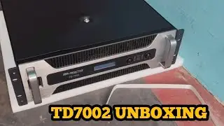 TD 7002 AMPLIFIER UNBOXING| 