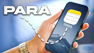 PARA in Apple Notes: Organize Everything the Easy Way!