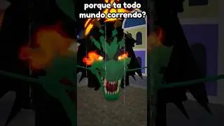 ELES ESTÃO FUGINDO DELE.... 💀 no BLOX FRUITS 