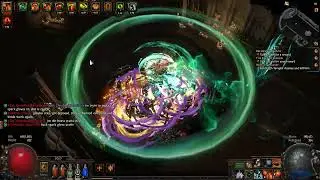 PoE 3.29 Duelist Leveling. Hollow Palm DEX stacking Cyclone Build