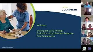 Webinar Sharing Findings: Evaluating the pilot implementation of the Proactive Care Frameworks
