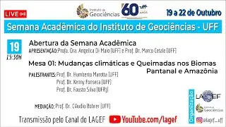 Semana Acadêmica do Instituto de Geociências (IGEO - UFF) - Dia 1