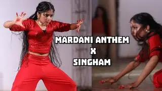 Mardani anthem X Singham winning dance performance