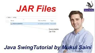#11 Java Swing Tutorial| How to create a jar file in java | important thing for a software engineer