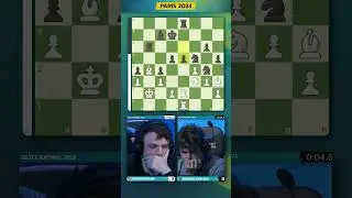 Magnus Pushes Too Hard And Blunders A Piece Vs. Hans