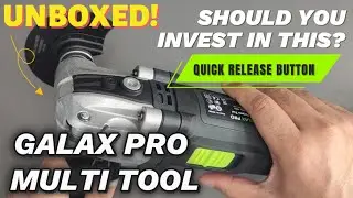 Unboxing Galax Pro 400W Oscillating Multi Tool with QuickRelease blades #affordable #viral #trending