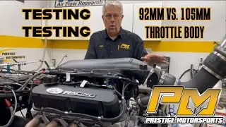 TESTING - What Performance Gains from Larger Throttle Body at Prestige Motorsports
