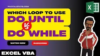 PART 3 - How to Loop through RANGE using DO UNTIL & DO WHILE Loops | Excel VBA