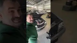 Кабан приехал на обслуживание перед сезоном