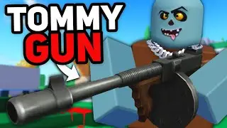 We Used the TOMMY GUN in Combat Warriors.. (Roblox)