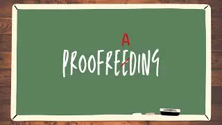 Proofreading