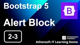 Bootstrap 5 | Alert Block | 004 Episode 2-3 Demo