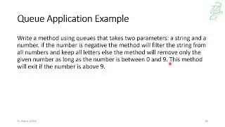 56 - Queues: Filter String Application Example (Java)