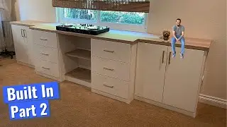 How to Make Built in Cabinets // Part 2